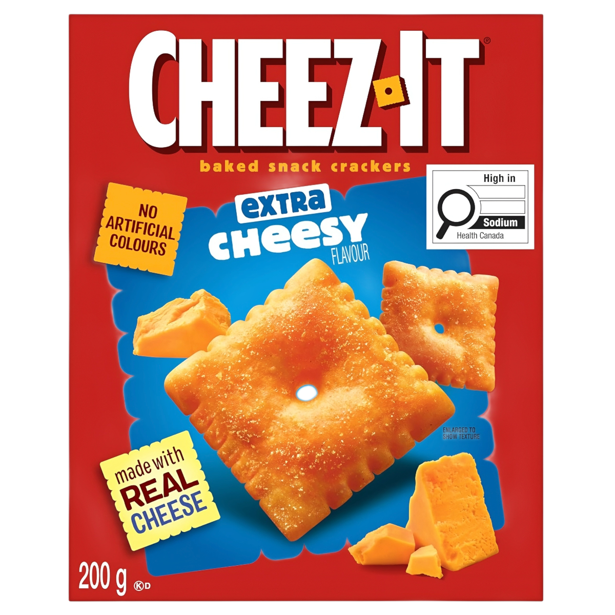 Zdjęcie Krakersy CHEEZ-IT (EXTRA CHEESY), 200g