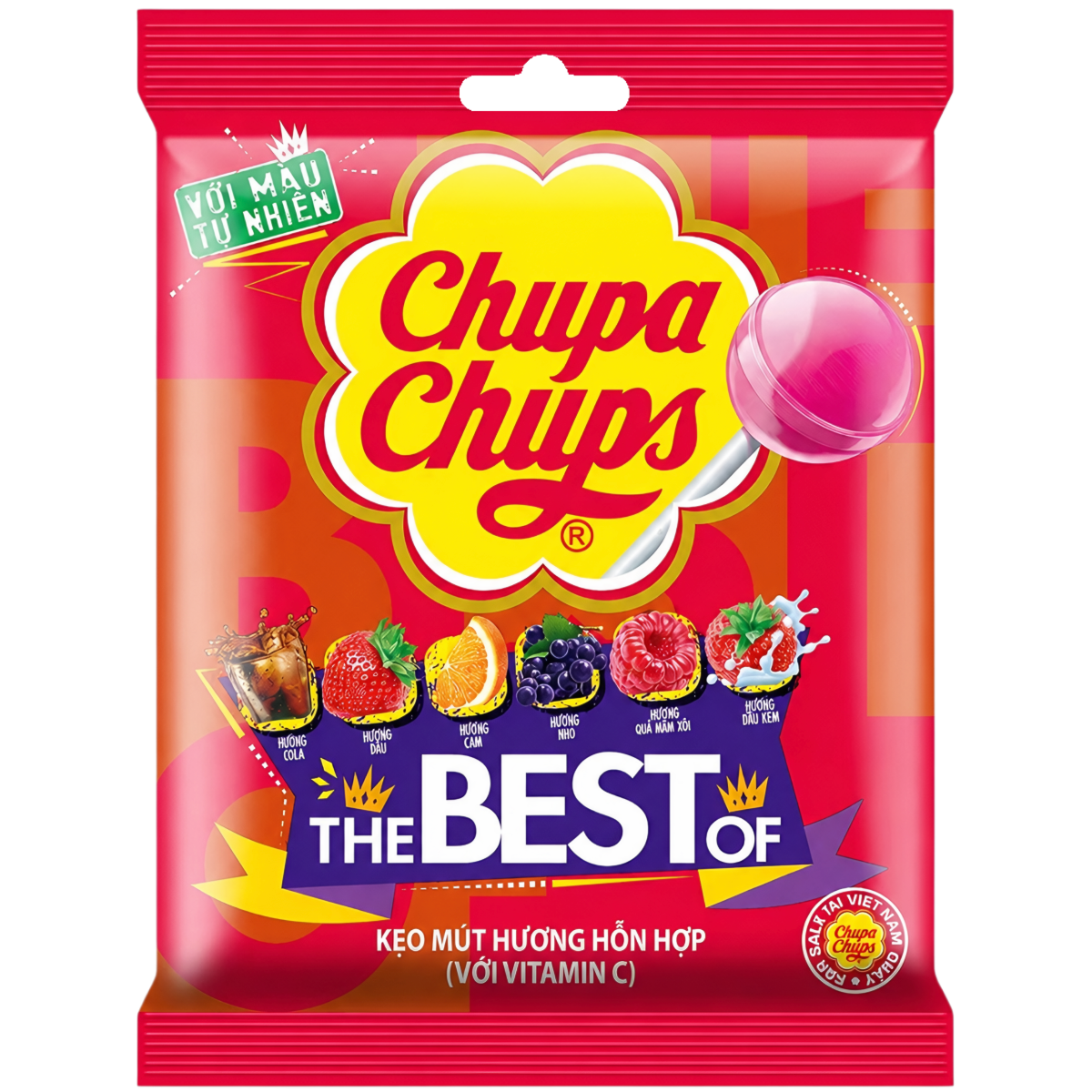 Ledinukai CHUPA CHUPS THE BEST OF, 93g