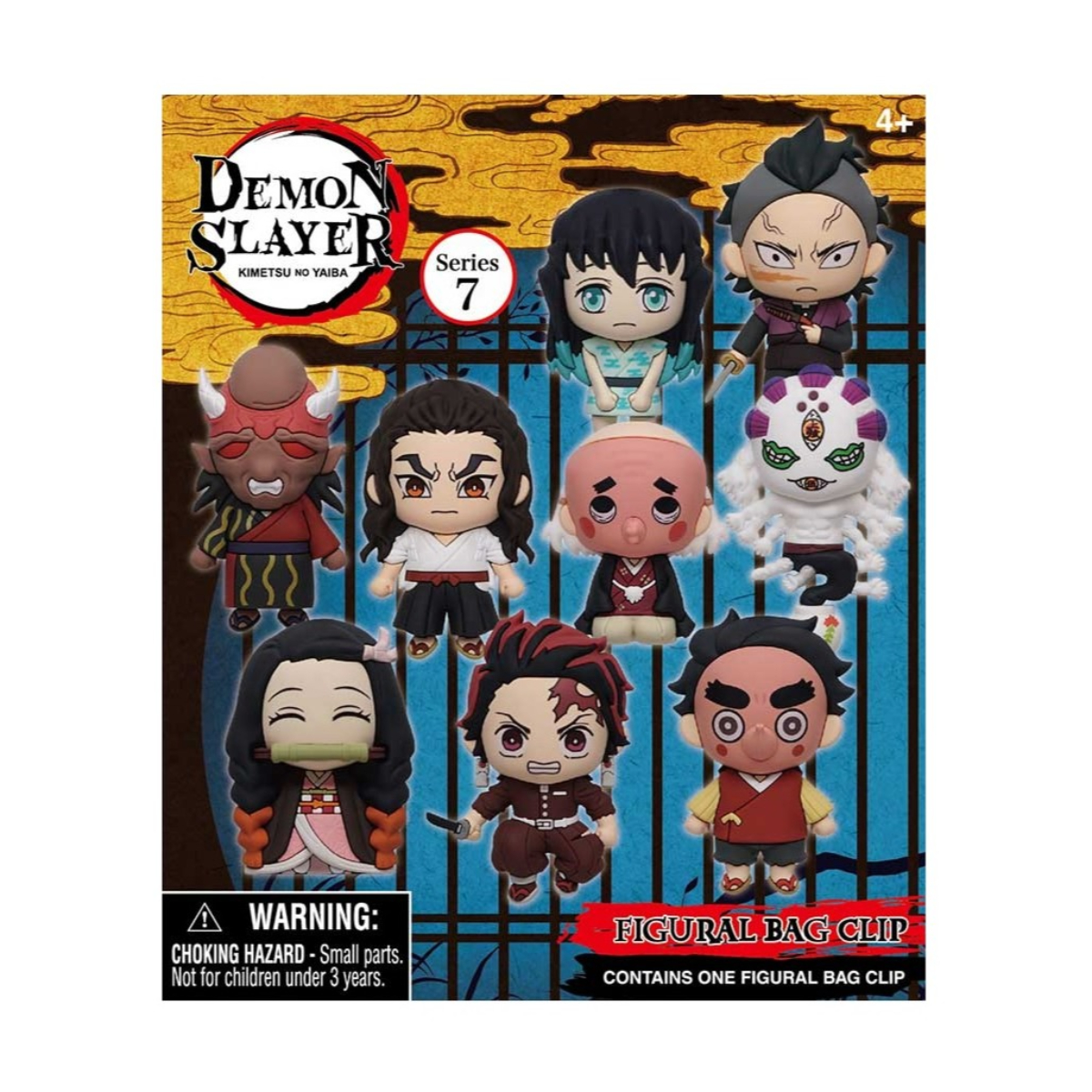 Kuprinės pakabukas MONOGRAM 3D BLIND PACK DEMON SLAYER (SEASON 3) photo