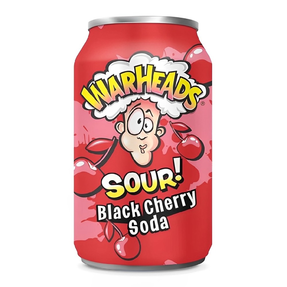 Karboniseeritud karastusjook WARHEADS (BLACK CHERRY), 330ml foto