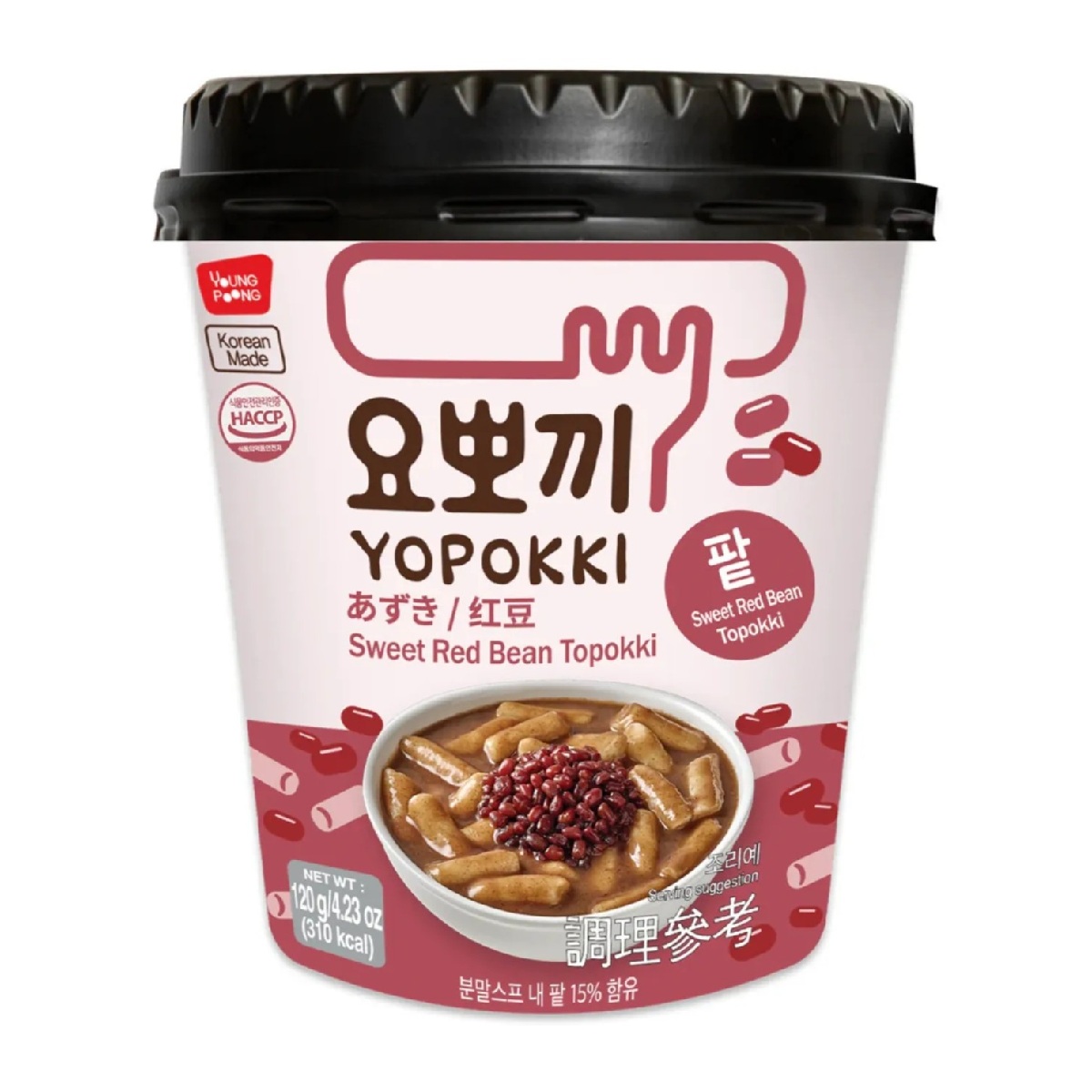 Riisikoogid YOPOKKI (SWEET RED BEAN), 120g foto