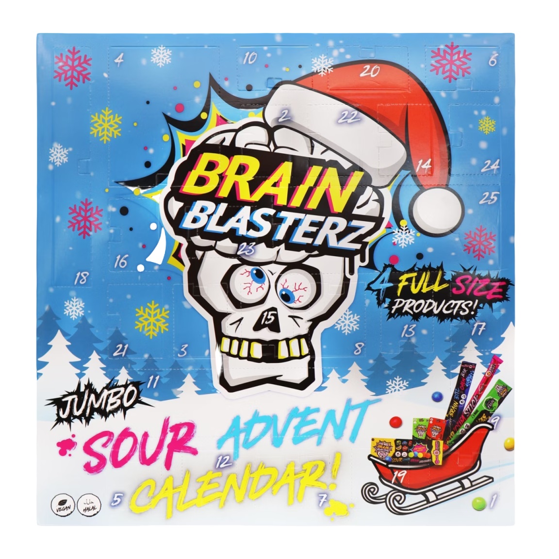 Kalendarz adwentowy BRAIN BLASTERZ, 306g