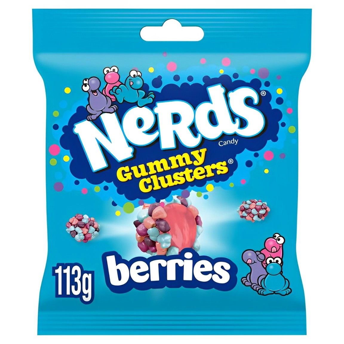 Zdjęcie Cukierki NERDS GUMMY CLUSTERS (BERRIES), 113g