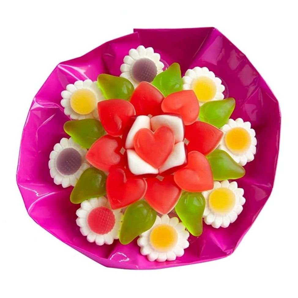 Zestaw żelków FLOWER CANDY, 140g foto