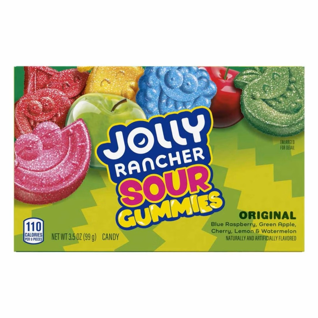 Żelki JOLLY RANCHER (SOUR GUMMIES), 99g