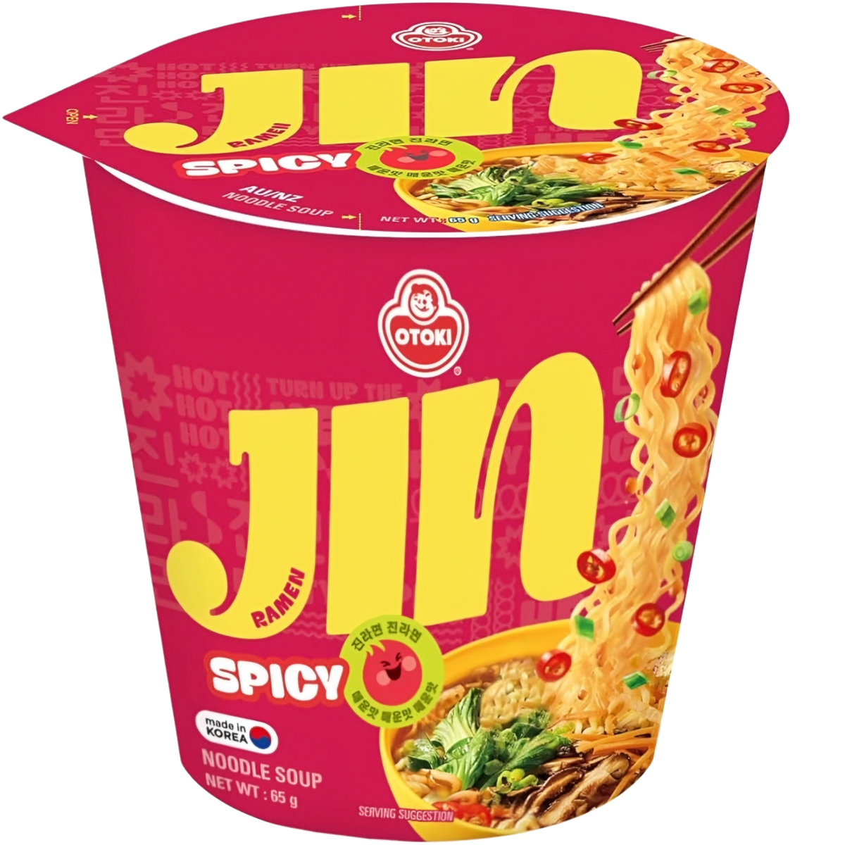 Ramen OTTOGI JIN (SPICY), 65g