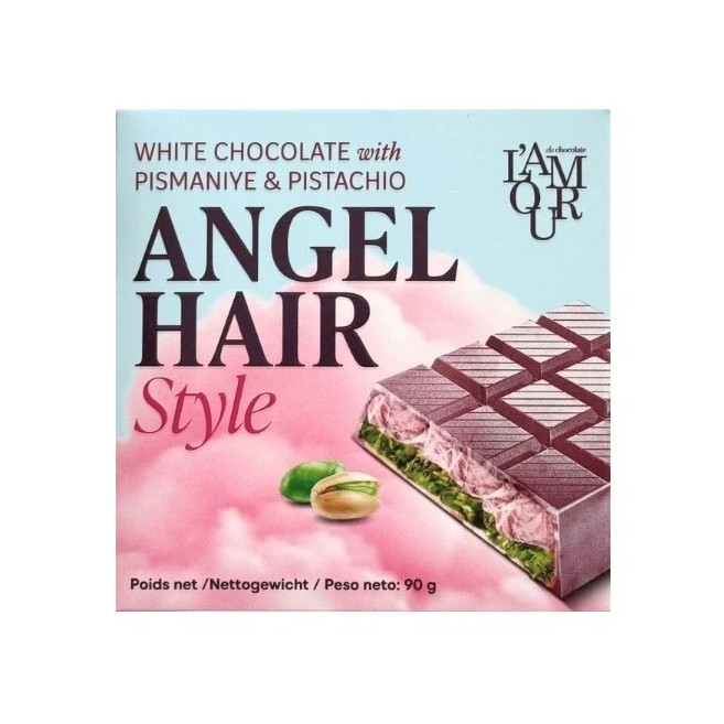 Zdjęcie Biała czekolada L'AMOUR ANGEL HAIR, 90g