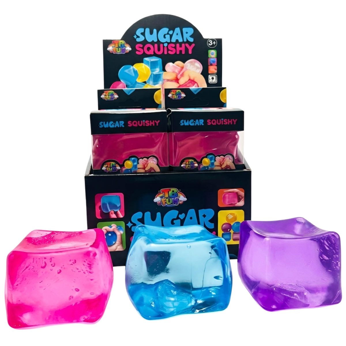 Zabawka SQUISHY SUGAR CUBE