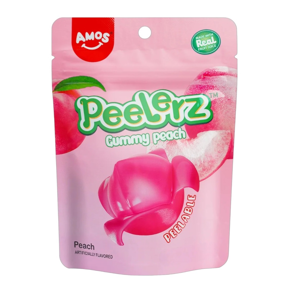 Kummikommid AMOS PEELERZ (PEACH), 65g foto