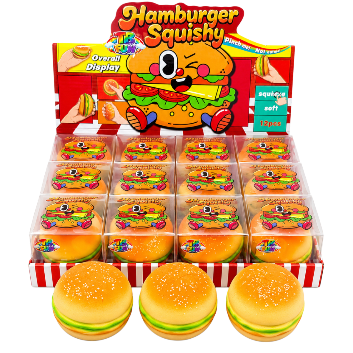 Mänguasi SQUISHY (HAMBURGER) foto