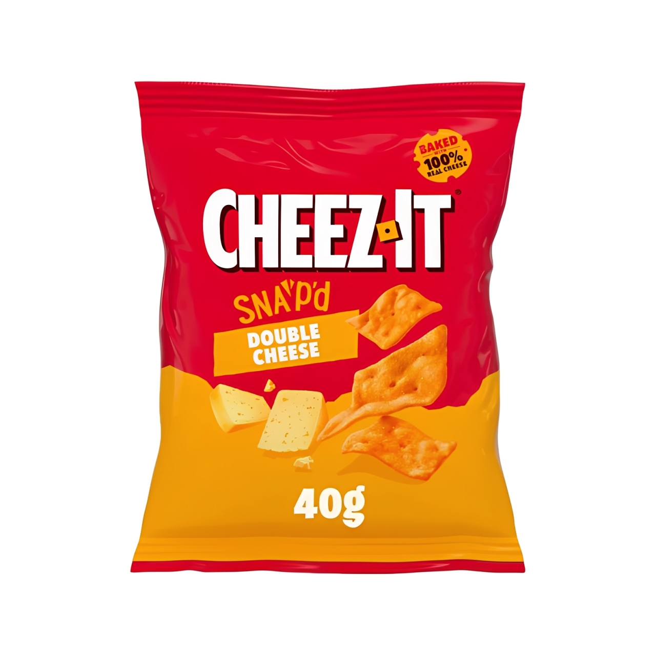 Krekeri CHEEZ-IT (DOUBLE CHEESE), 40g foto