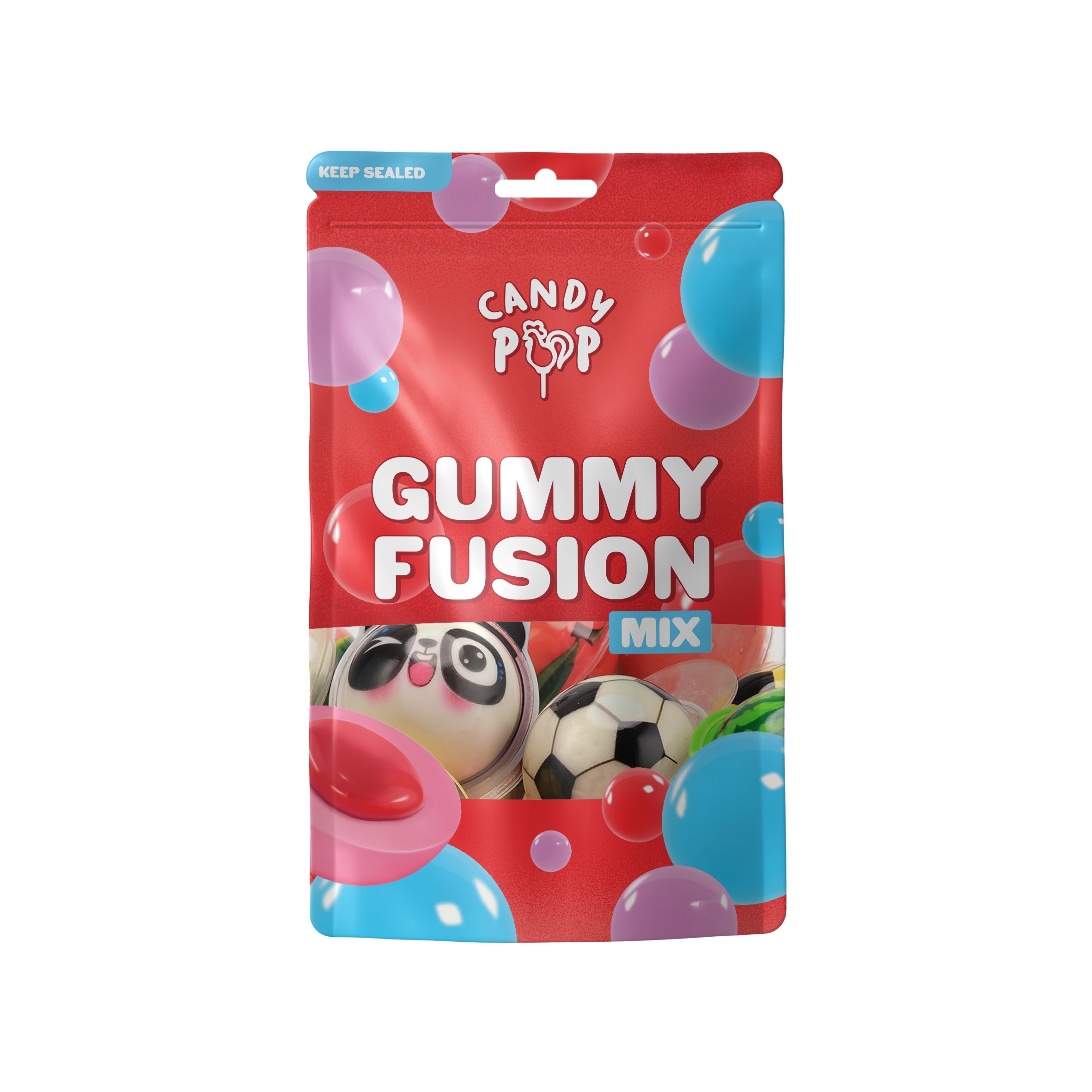 Zdjęcie Żelki z nadzieniem GUMMY FUSION MIX, 150g