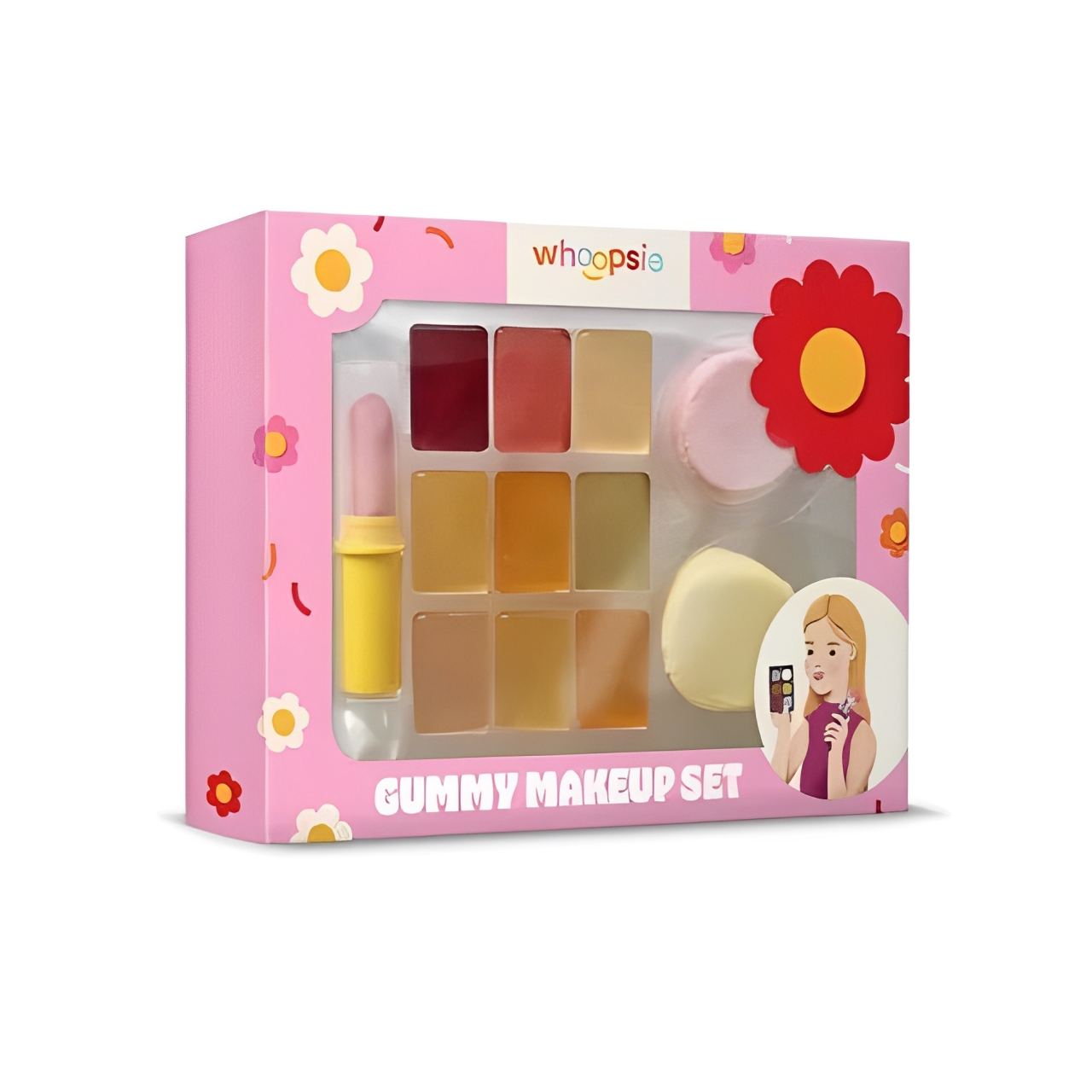 Želejas konfekšu komplekts WHOOPSIE GUMMY MAKEUP SET, 70g foto