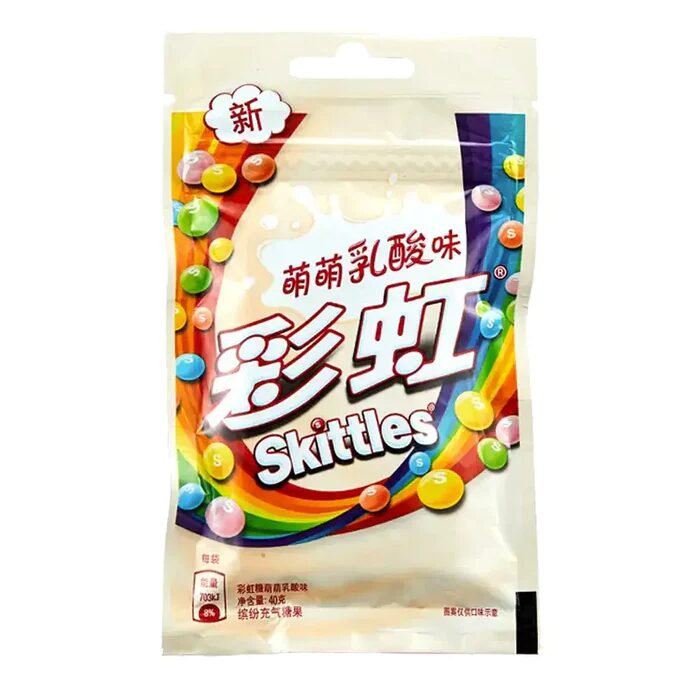 Kramtomi saldainiai SKITTLES (YOGURT), 40g photo