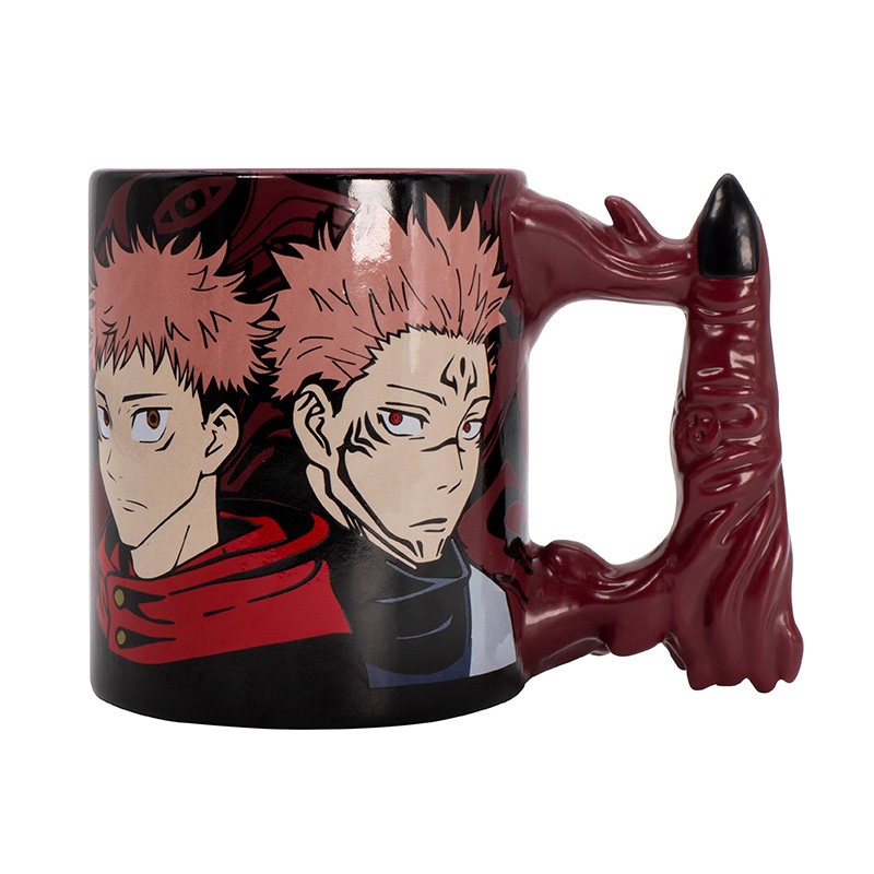 Puodelis JUJUTSU KAISEN SAKUNA'S FINGER 3D, 460ml photo