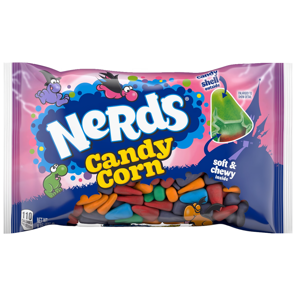 Kommid NERDS HALLOWEEN (CANDY CORN), 227g