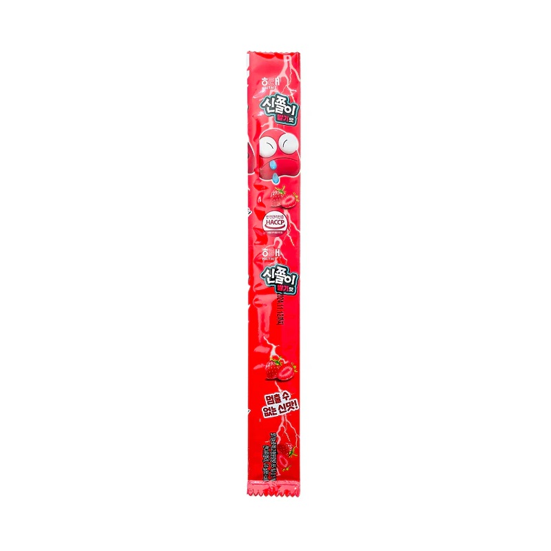 Želė lazdelės HAITAI (SOUR STRAWBERRY), 24g photo