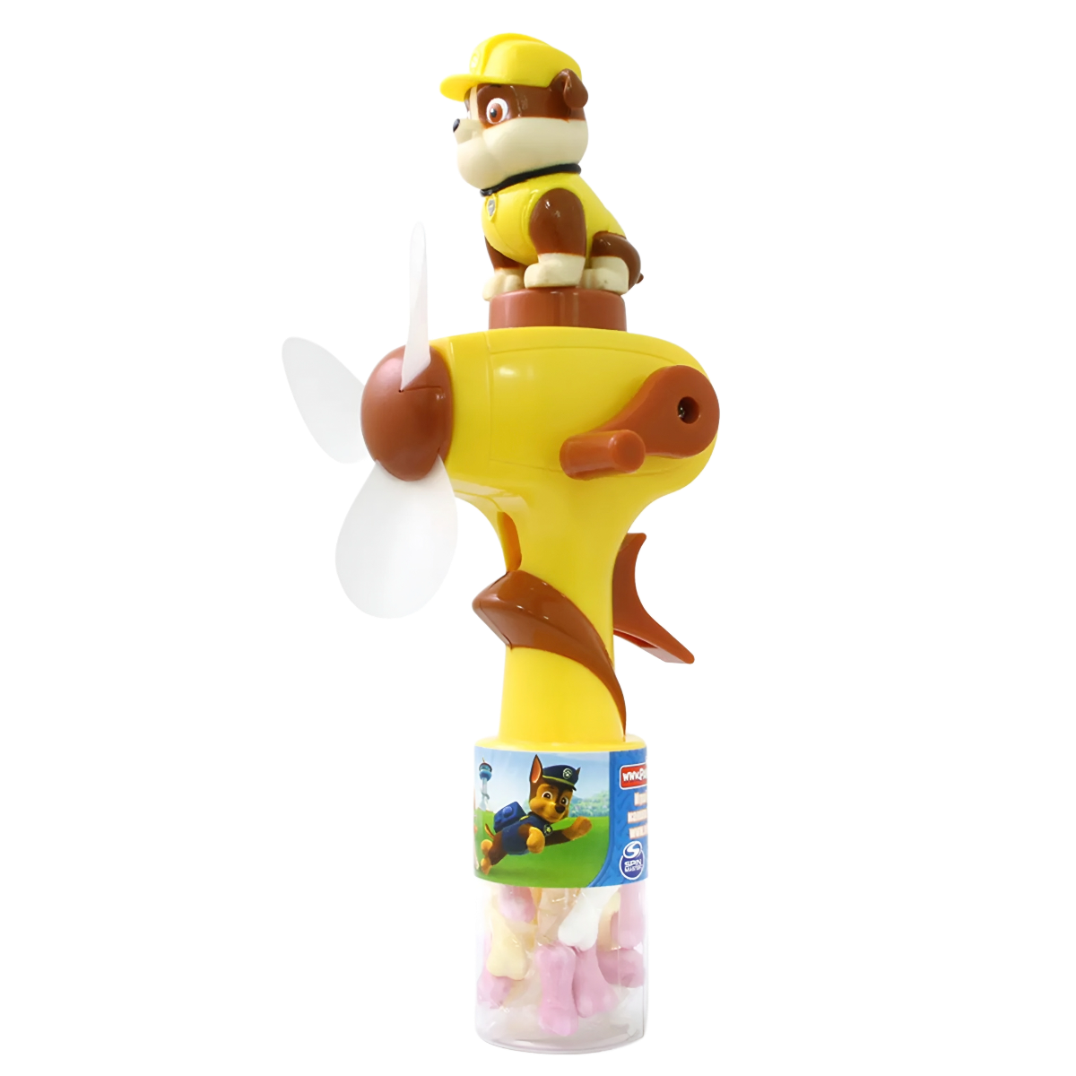 Saldainiai su žaislu BIP WATER SPRAY FAN PAW PATROL, 5g