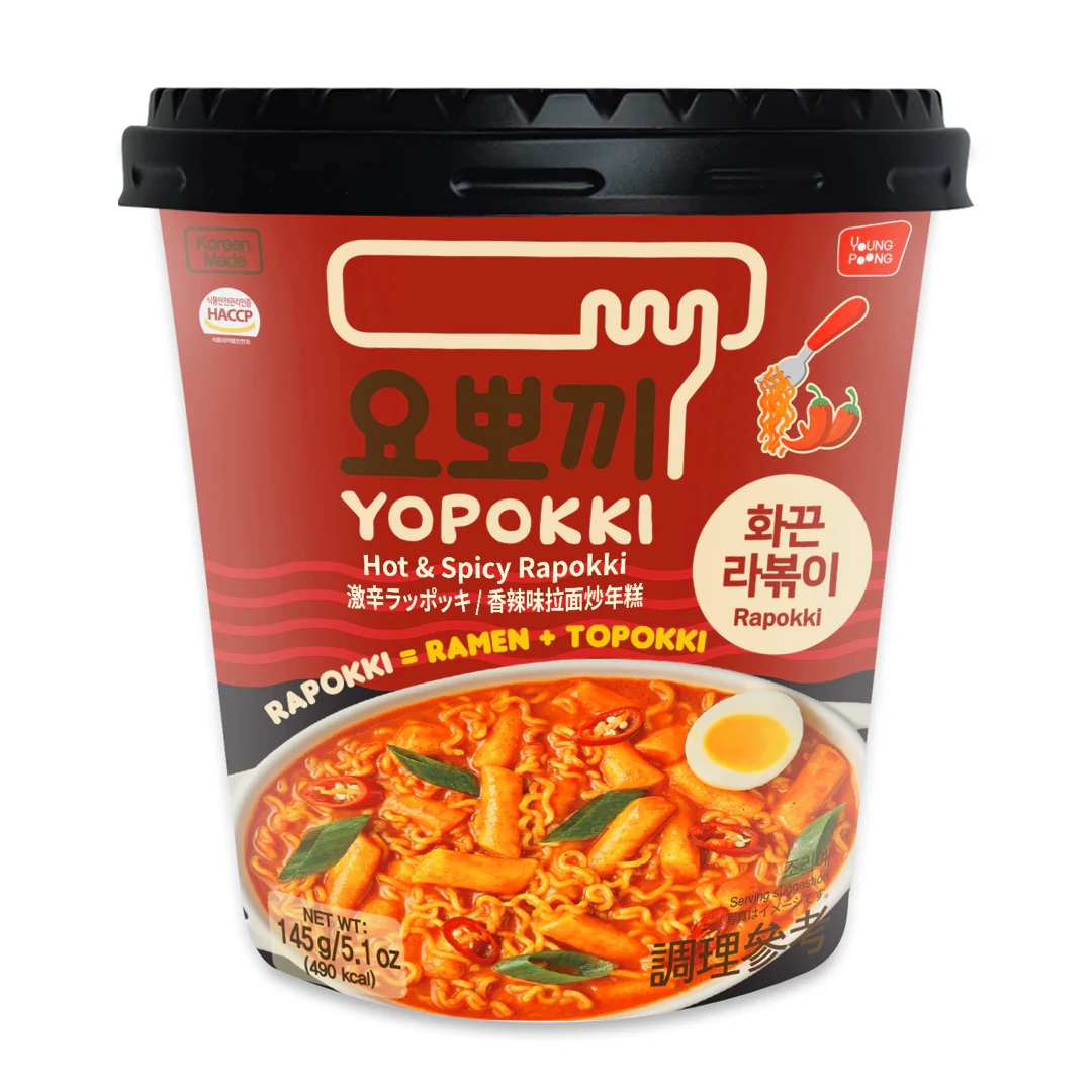 Ramenas YOPOKKI (HOT & SPICY), 145g photo