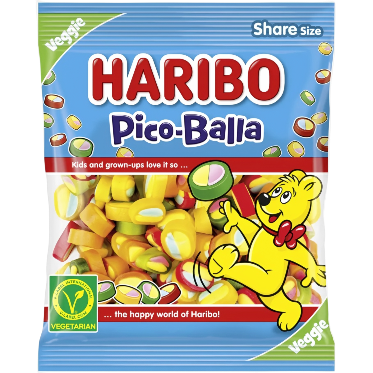 Kumikarkit HARIBO (PICO-BALLA), 160g