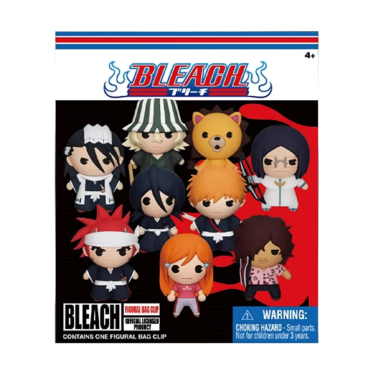 Bag Clip MONOGRAM 3D BLIND PACK BLEACH photo
