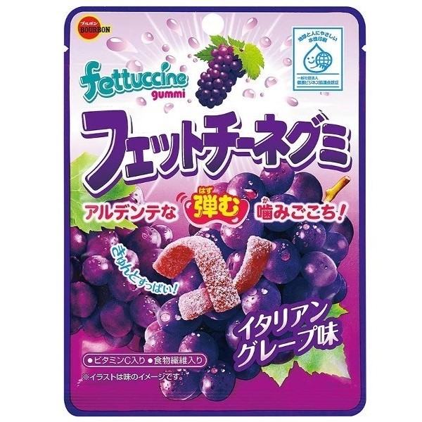 Kummikommid FETTUCCINE (ITALIAN GRAPE), 50g foto