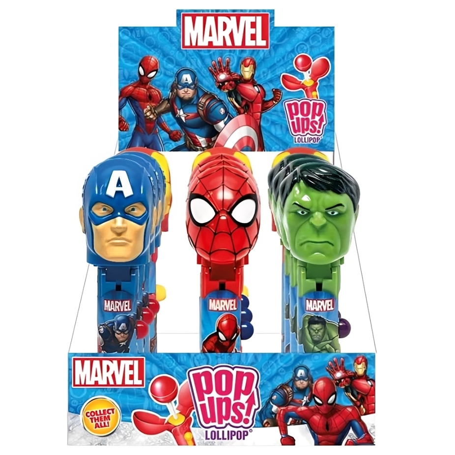 Ledinukas su žaislu BIP POP UPS MARVEL, 10g
