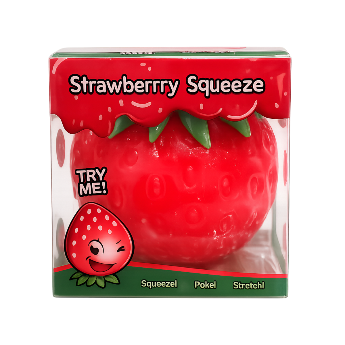 Žaislas SQUISHY STRAWBERRY photo