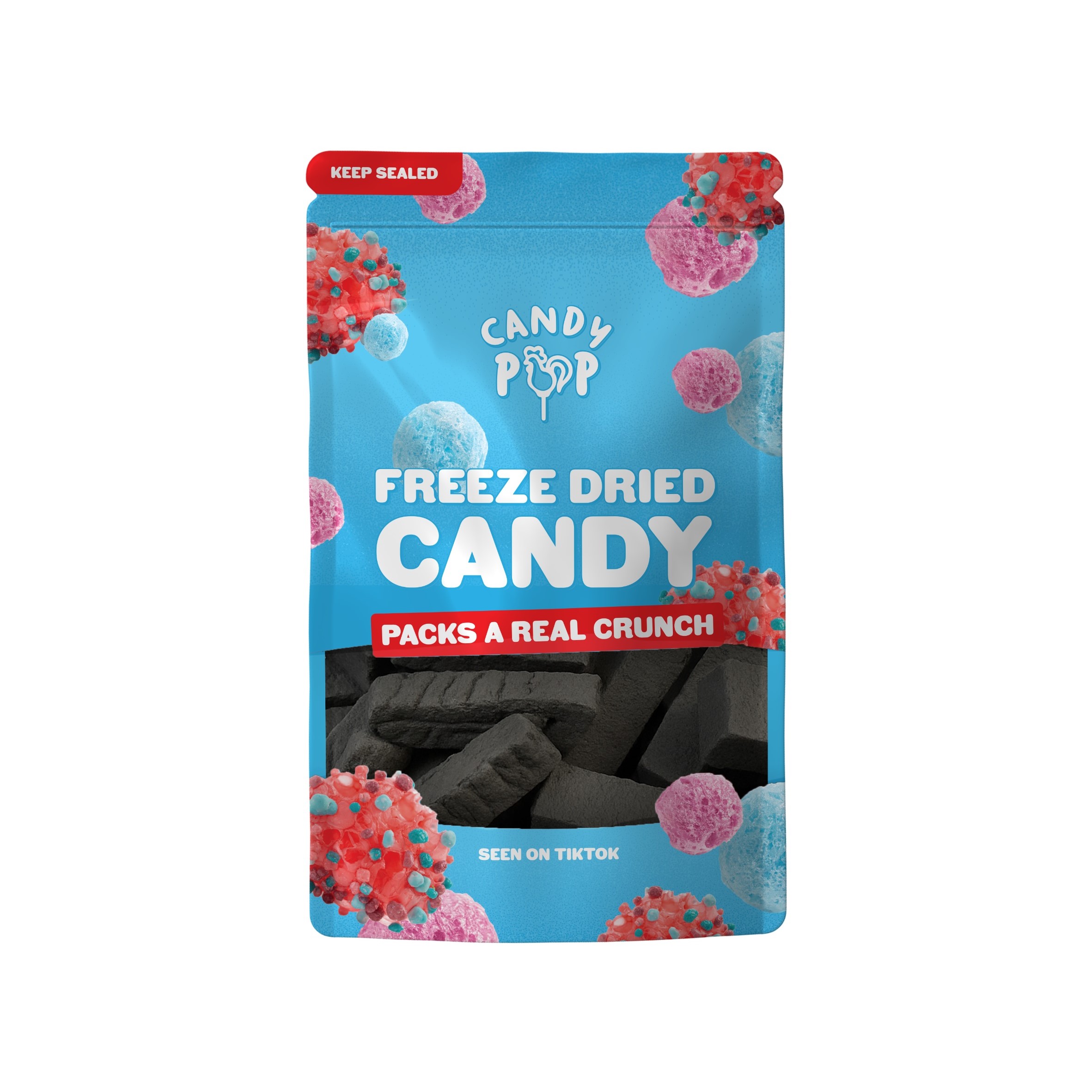 Zdjęcie Lody FREEZE DRIED BLACK VANILLA ICE CREAM, 30g