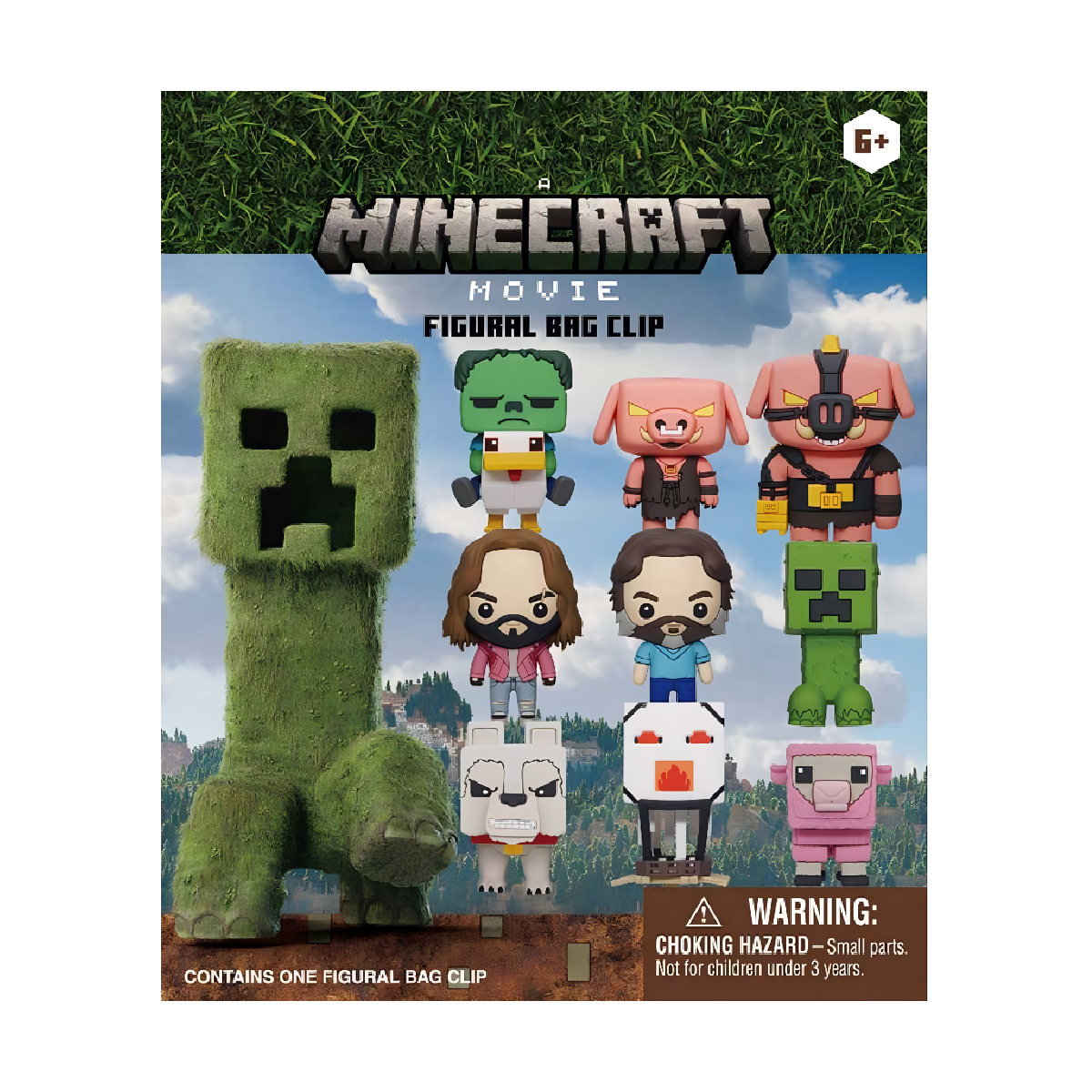 Bag Clip MONOGRAM 3D BLIND PACK MINECRAFT photo