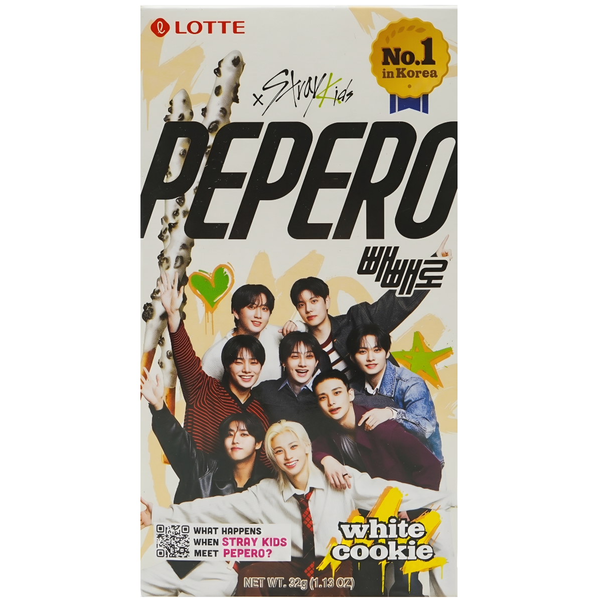 Paluszki PEPERO (WHITE COOKIE), 32g