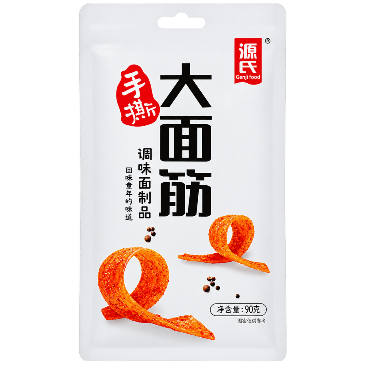 Užkandis GENJI SHREDDED GLUTEN, 90g