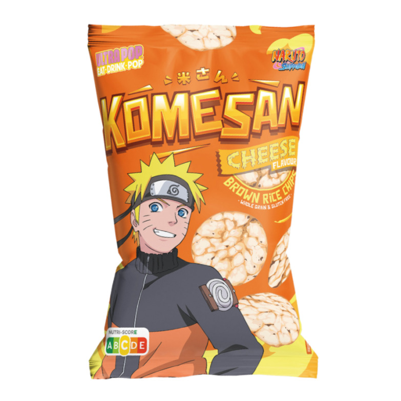 Krõpsud ULTRA POP KOMESAN NARUTO (CHEESE), 60g foto