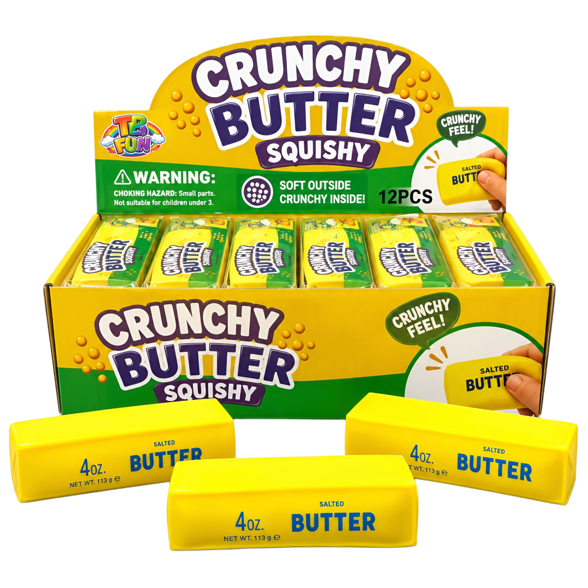 Rotaļlieta SQUISHY (CRUNCHY BUTTER)