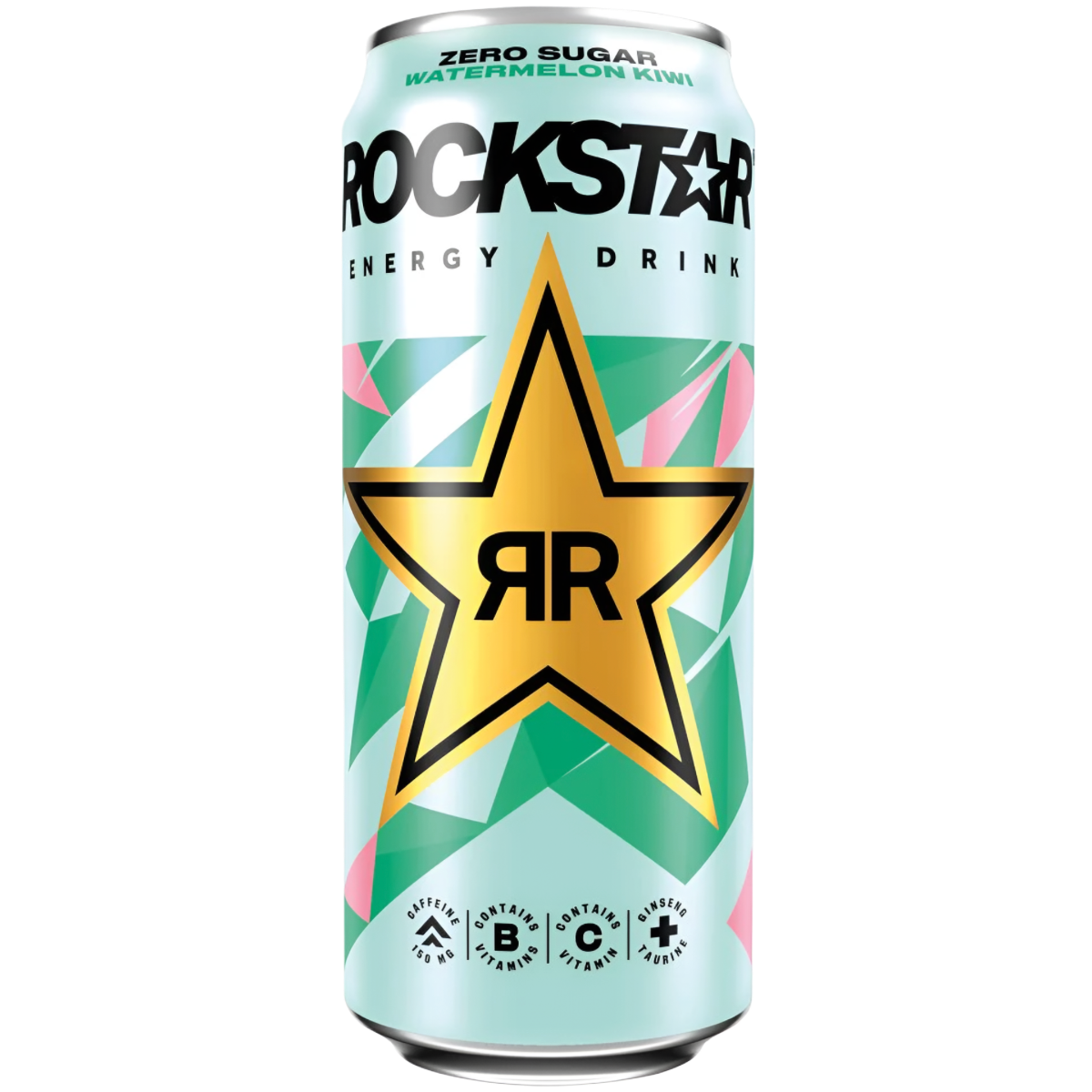 Napój energetyczny ROCKSTAR ZERO SUGAR (WATERMELON KIWI), 500ml