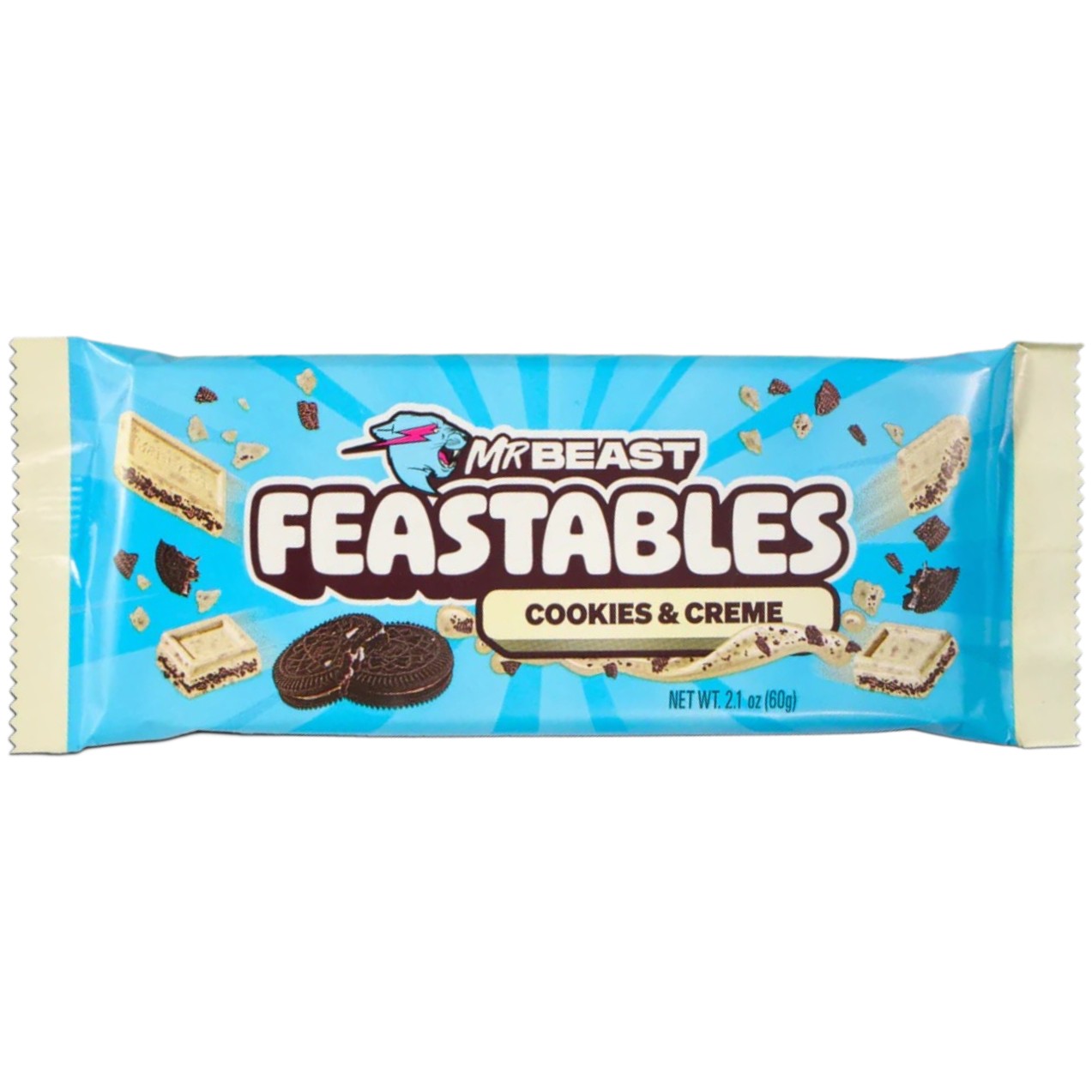 Suklaa MRBEAST FEASTABLES (COOKIES & CREME), 60g kuva