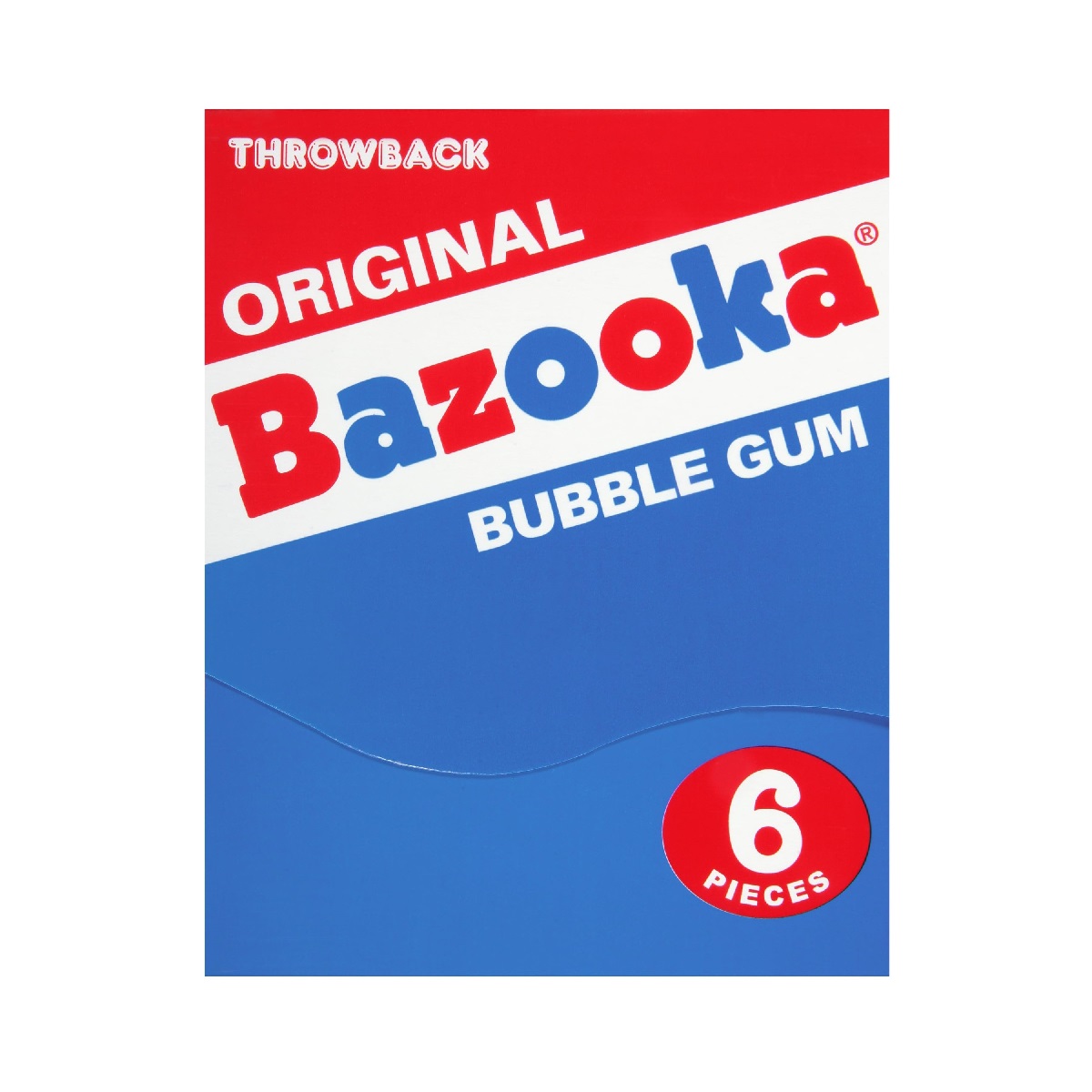 Kramtomoji guma BAZOOKA (THROWBACK), 43g