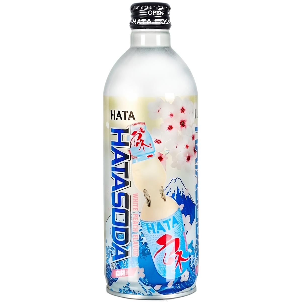 Napój gazowany HATA HATASODA (WHITE PEACH), 500ml