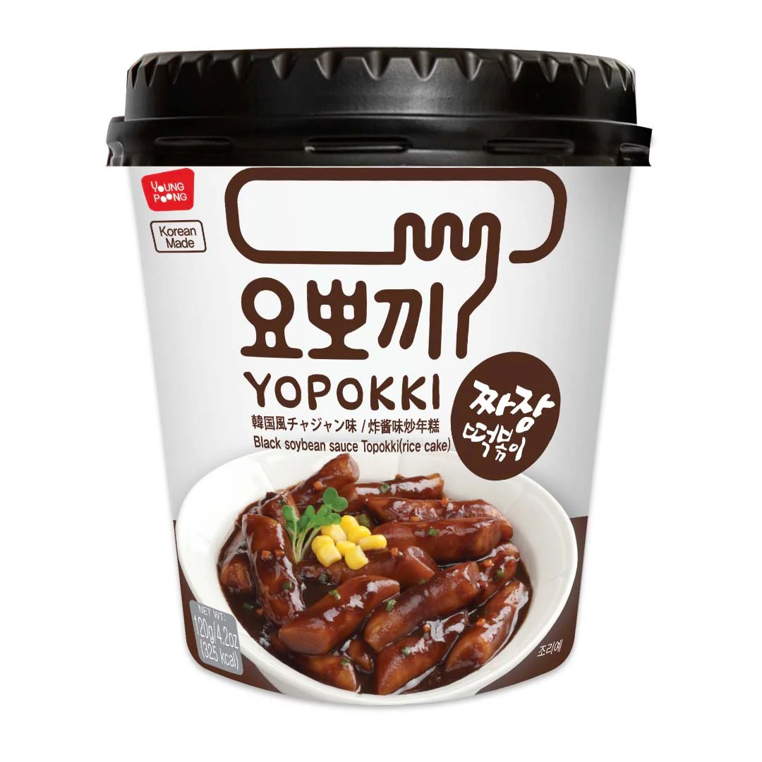 Ryžių virtinukai indelyje YOPOKKI (JJAJANG), 120g photo