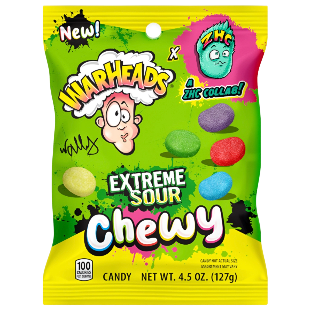 Cukierki do żucia WARHEADS CHEWY EXTREME SOUR,  127g