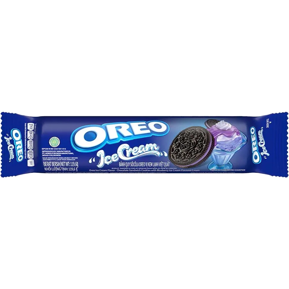 Cepumi OREO (ICE CREAM BLUEBERRY), 119,6g foto