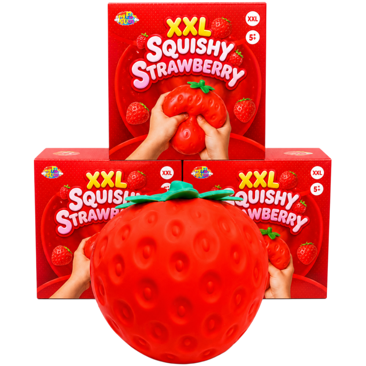 Mänguasi SQUISHY (STRAWBERRY), XXL