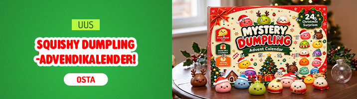 Adventikalender mänguasjadega MYSTERY DUMPLING, 350g