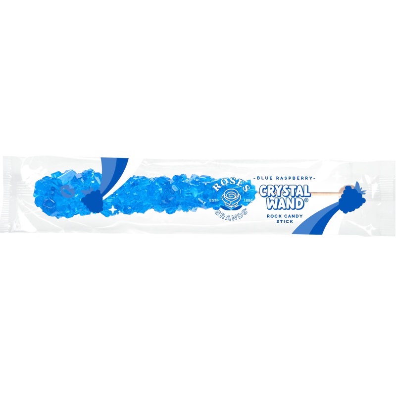 Zdjęcie Lizak CRYSTAL WAND (BLUE RASPBERRY), 22g