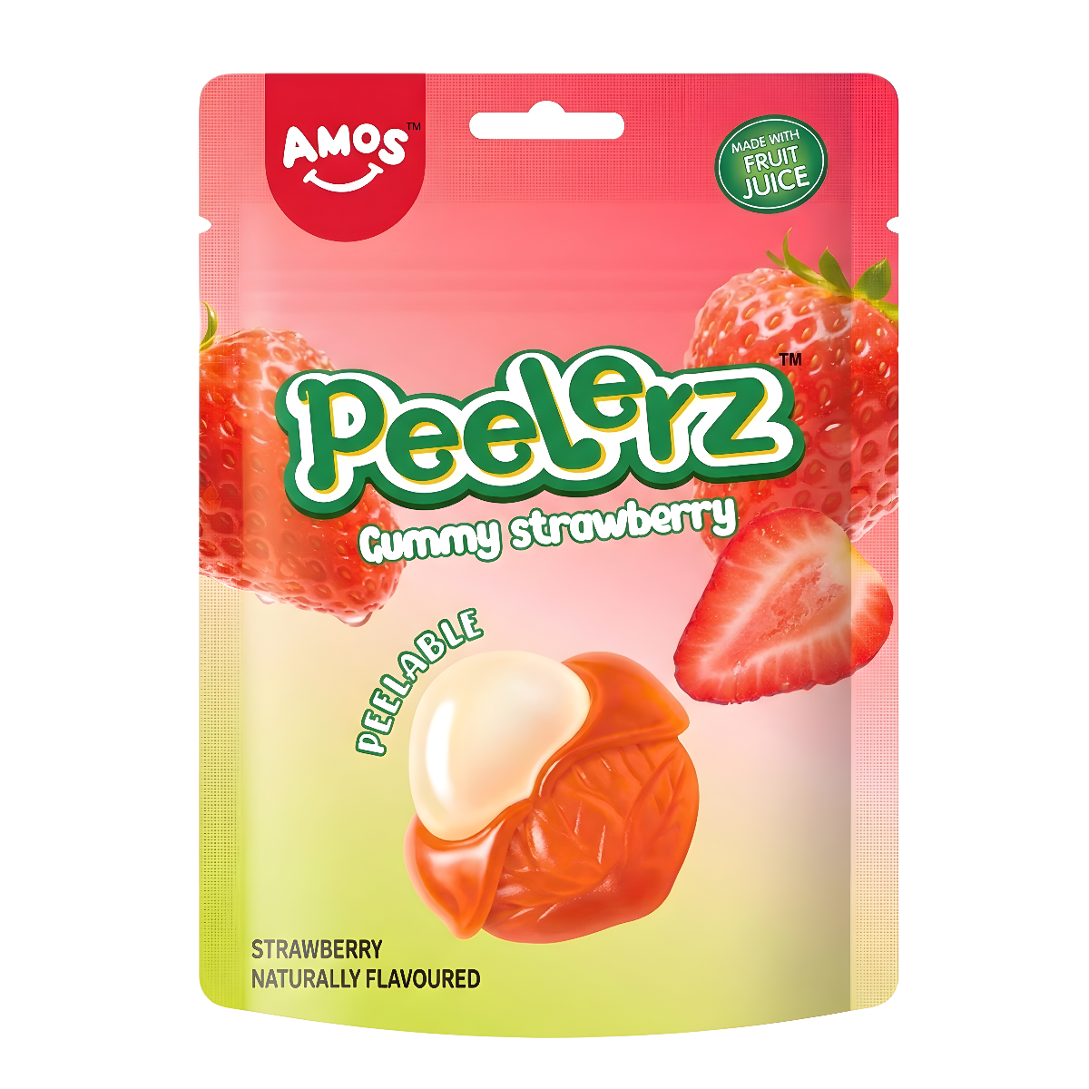 Guminukai AMOS PEELERZ (STRAWBERRY), 65g