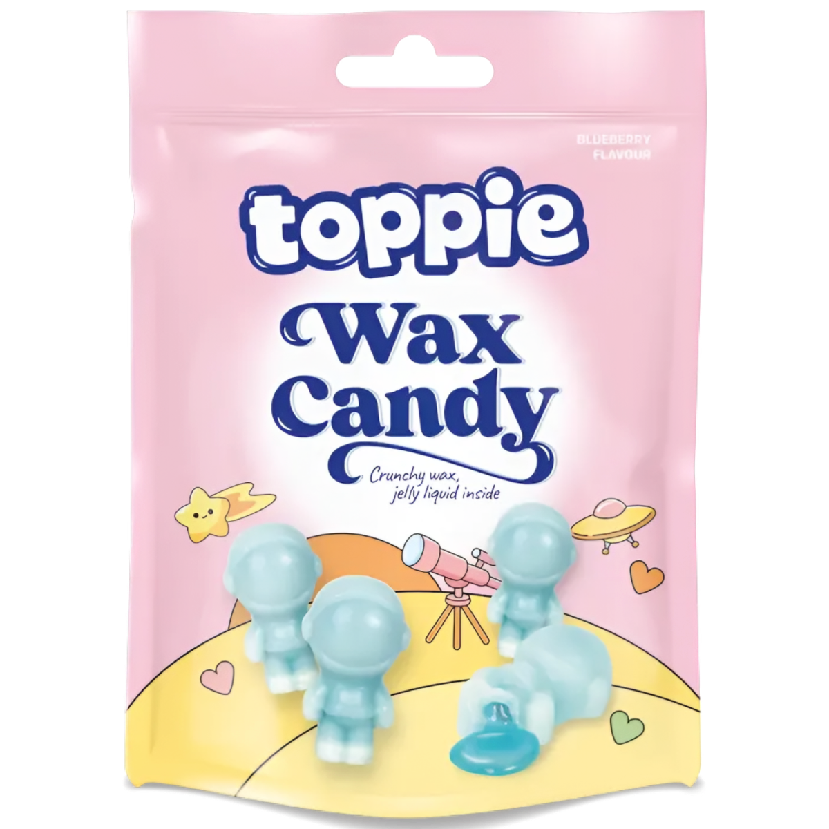 Cukierki w płynie TOPPIE WAX CANDY (BLUEBERRY), 40g