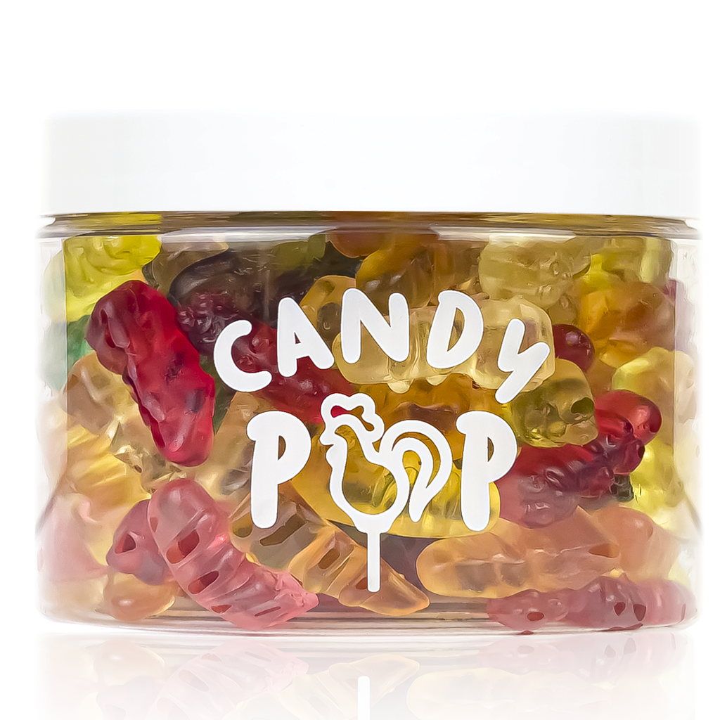 Želejas konfektes CANDY POP SQUIGGLES , 300g