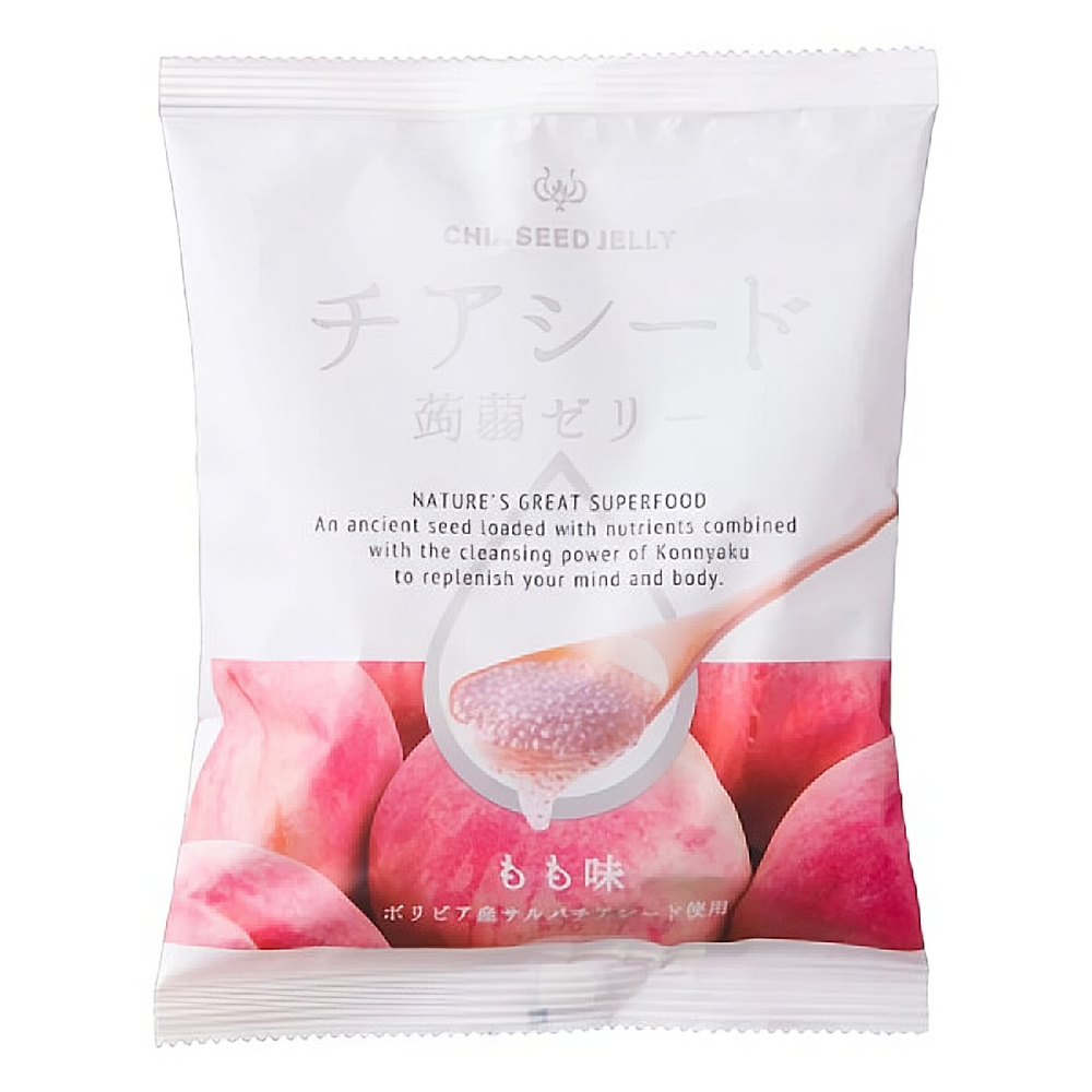Zdjęcie Galaretka z nasion chia WAKASHOU (PEACH), 175g