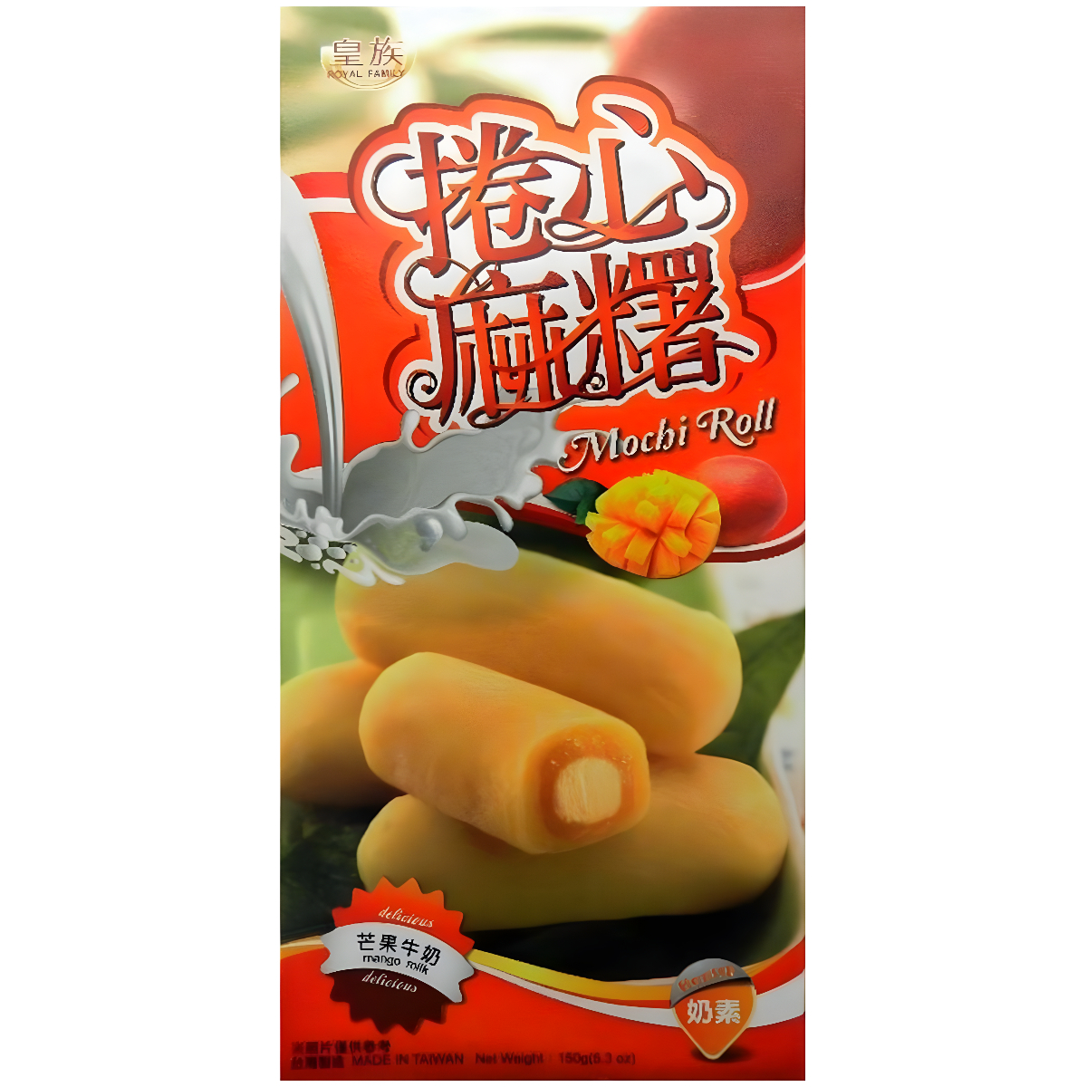 Moči ROYAL FAMILY MOCHI ROLL (MANGO MILK), 150g