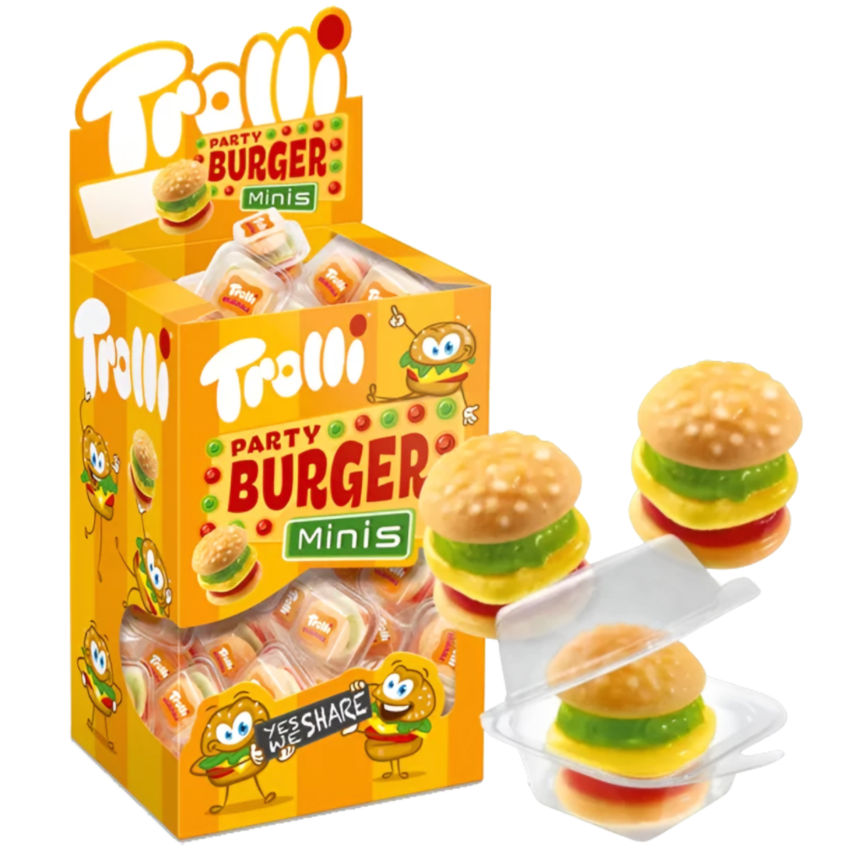 Kumikarkki TROLLI MINI BURGER, 10g